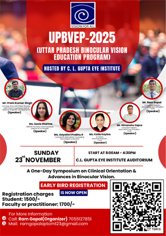UTTAR PRADESH BINOCULAR VISION EDUCATION PROGRAM